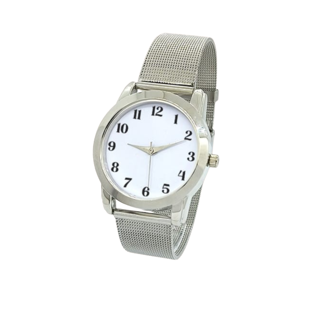 Relógio de Pulso Pulseira Metalica